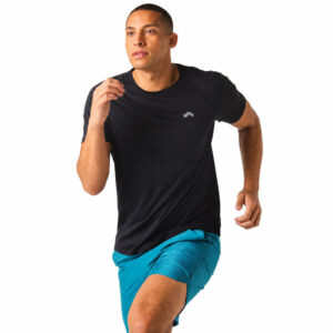 تیشرت رانینگ مردانه کریویت Crivit Short Sleeve Sports Top مشکی
