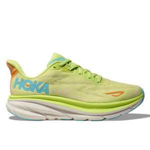 کفش رانینگ زنانه هوکا Hoka Running Shoes Clifton 9 سبز لیمویی