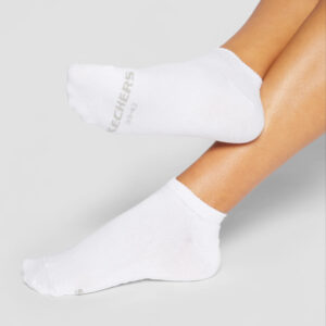 جوراب ورزشی زنانه اسکیچرز Skechers Sport Socks Pack 03 (پک سه جفتی) سفید