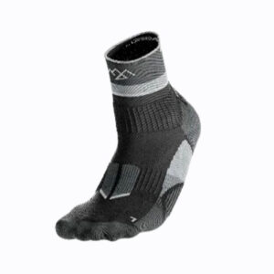 جوراب ورزشی حرفه ای زنانه کریویت Crivit Outdoor Socken 02 (پک دو جفتی) مشکی خاکستری