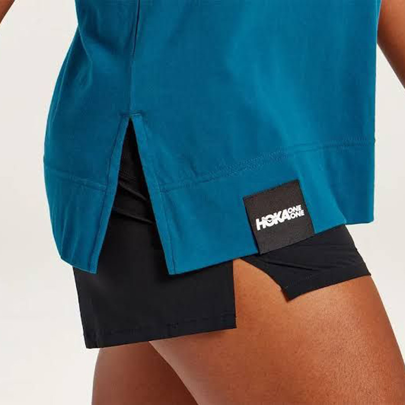 تیشرت رانینگ زنانه هوکا Hoka Running T-shirt اقیانوسی