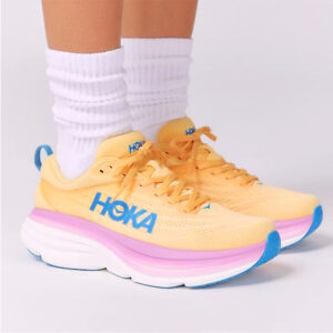 کفش رانینگ زنانه هوکا Hoka Running Shoes Bondi 8 نارنجی