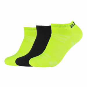 جوراب ورزشی اسکیچرز Skechers Sport Socks Pack (پک سه جفتی) مشکی فسفری