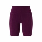 شورت تایت ورزشی زنانه کریویت Crivit Sport Short Tight بنفش تیره