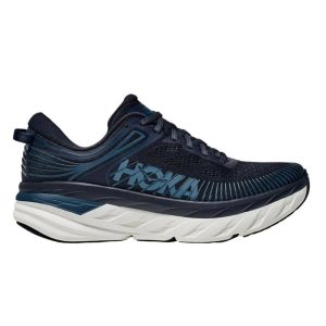 کفش رانینگ مردانه هوکا Hoka Running Shoes Bondi 7 سرمه ای