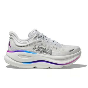 کفش رانینگ زنانه هوکا Hoka Running Shoes Bondi 9 01 طوسی