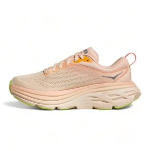 کفش رانینگ هوکا Hoka Running Shoes Bondi 8 01 کرمی