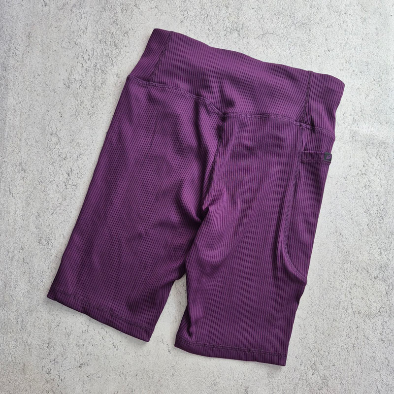 شورت تایت ورزشی زنانه کریویت Crivit Sport Short Tight بنفش تیره
