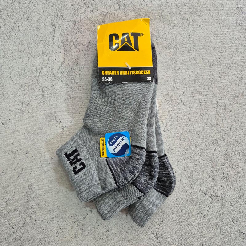 جوراب ورزشی زنانه کت Cat Sport Socks (پک سه جفتی) طوسی