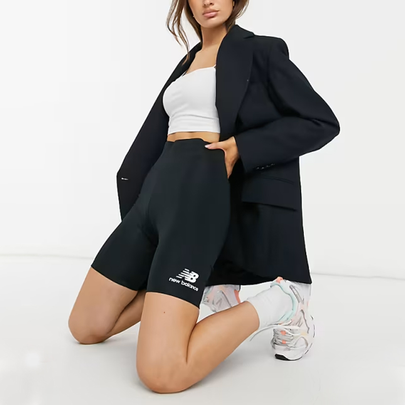 شورت تایت ورزشی زنانه نیو بالانس New Balance Sport Short Tight مشکی