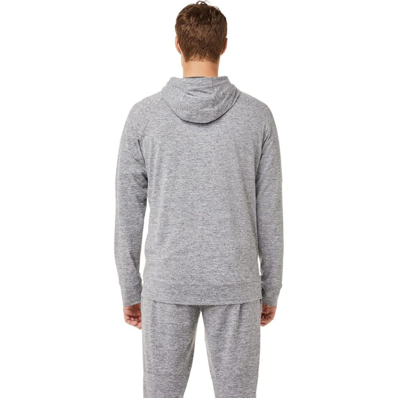 سویشرت ورزشی مردانه آسیکس Asics Tech FZ Hoodie طوسی