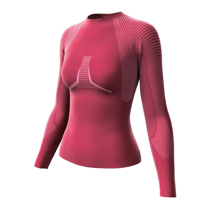 بلوز بیس لایر زنانه کوهنوردی Crivit Base-Layer Blouse سرخابی