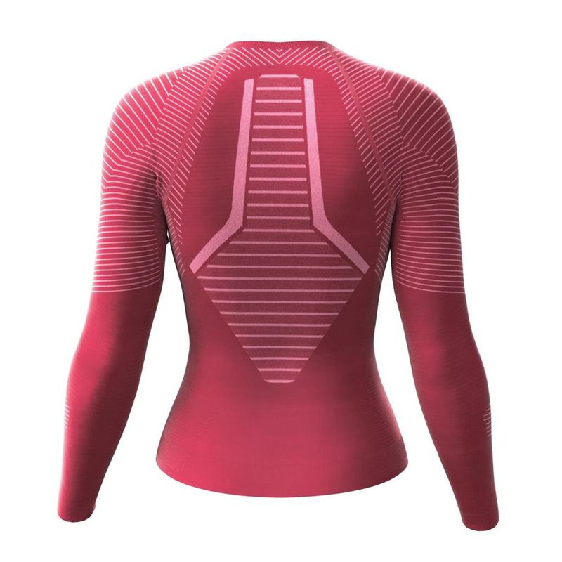بلوز بیس لایر زنانه کوهنوردی Crivit Base-Layer Blouse سرخابی