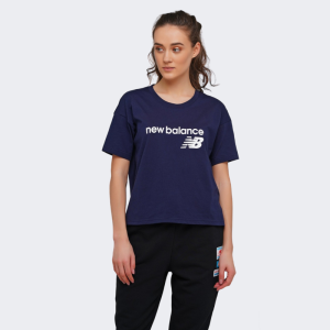 تیشرت ورزشی زنانه نیو بالانس New Balance Sport T-Shirt سرمه ای