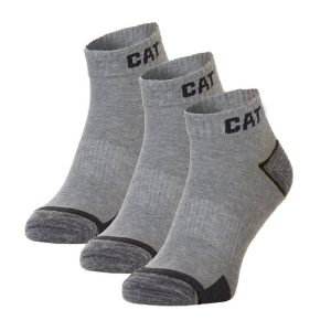جوراب ورزشی زنانه کت Cat Sport Socks (پک سه جفتی) طوسی