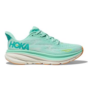 کفش رانینگ هوکا Hoka Running Shoes Clifton 9 سبز آبی