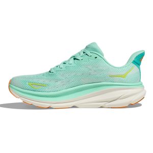 کفش رانینگ هوکا Hoka Running Shoes Clifton 9 سبز آبی