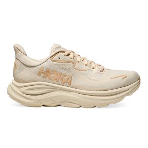 کفش رانینگ زنانه هوکا Hoka Running Shoes Clifton 10 کرمی