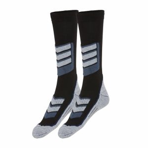جوراب اسکی کریویت Crivit Ski Socks 01 طوسی مشکی آبی