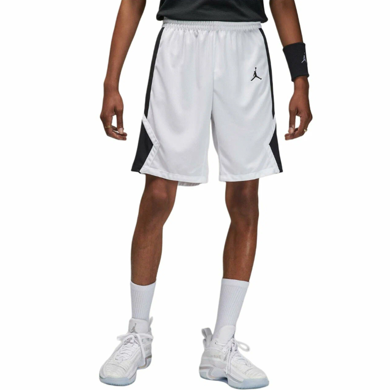 شورت ورزشی مردانه جردن Jordan Sports Shorts سفید مشکی