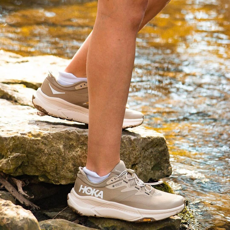 کفش ورزشی زنانه هوکا Hoka Sport Shoes Transport نسکافه ای