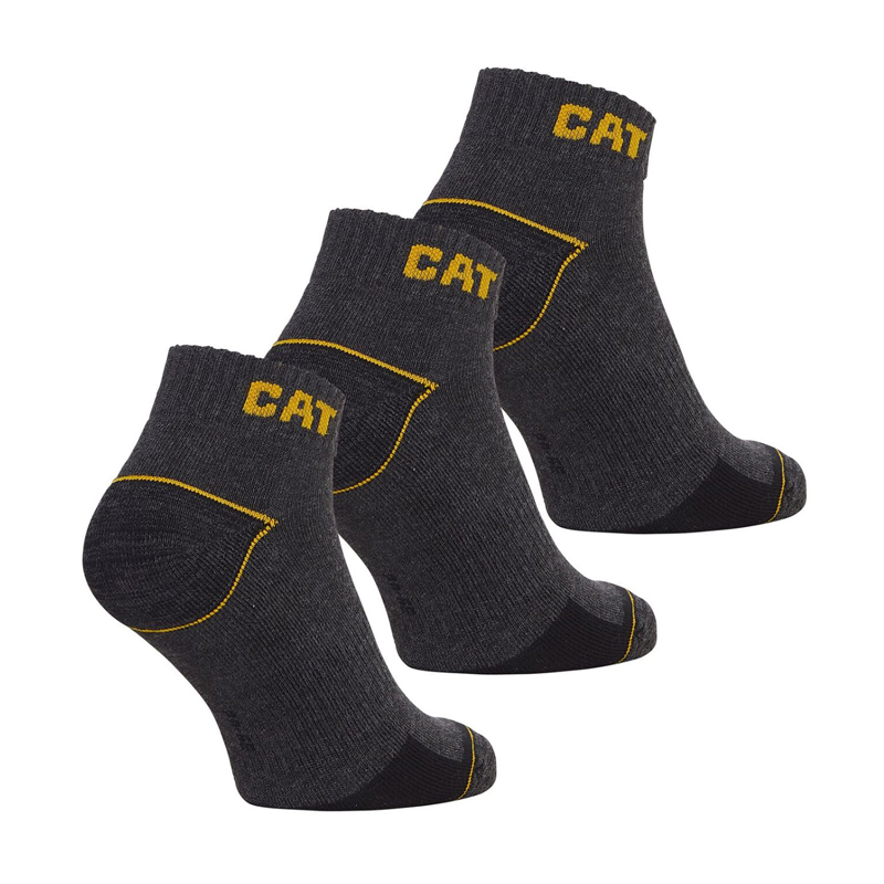 جوراب ورزشی کت Cat Sport Socks (پک سه جفتی) خاکستری
