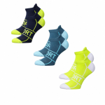 جوراب فیتنس کران Crane Fitness Socks (پک سه جفتی) فسفری اقیانوسی سرمه ای