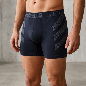 باکسر مردانه کریویت Crivit Fitness Boxers (پک 2 عددی) سرمه ای
