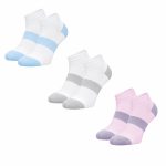 جوراب فیتنس کران Crane Fitness Socks (پک سه جفتی) سفید یاسی