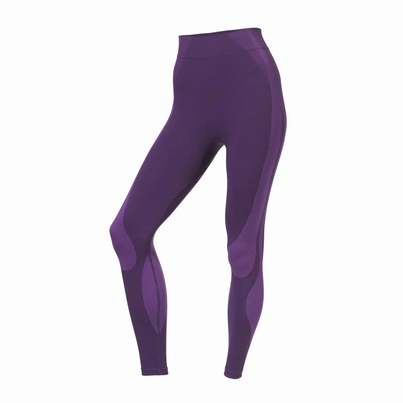 لگ بیس لایر زنانه کوهنوردی Seamless Funktions Unterhose بنفش
