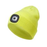 کلاه زمستانی Crivit Knitted hat زرد فسفری