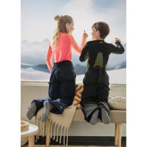 جوراب اسکی بچگانه Sports Ski Socks طوسی صورتی