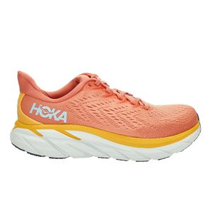 کفش رانینگ زنانه هوکا Hoka Running Shoes Clifton 8 نارنجی