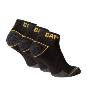 جوراب ورزشی زنانه کت Cat Sport Socks (پک سه جفتی) مشکی