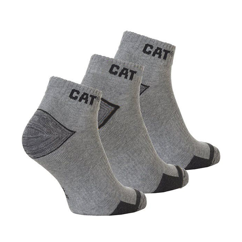 جوراب ورزشی زنانه کت Cat Sport Socks (پک سه جفتی) طوسی