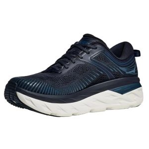 کفش رانینگ مردانه هوکا Hoka Running Shoes Bondi 7 سرمه ای