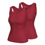 تاپ ورزشی زنانه راکتریل Rocktrail Professional Sport Top (پک دو عددی) زرشکی