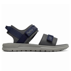 صندل ورزشی مردانه نیو بالانس New Balance Sport Slipper خاکستری سرمه ای