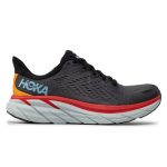 کفش رانینگ مردانه هوکا Hoka Running Shoes Clifton 8 خاکستری قرمز