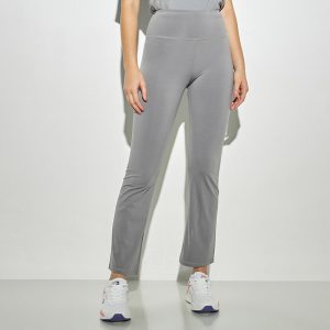 لگ دمپا ورزشی زنانه اسپلش Splash Sport Leggings طوسی روشن
