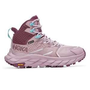 نیم بوت تریل ضد آب زنانه هوکا Hoka Anacapa MID GTX یاسی بنفش