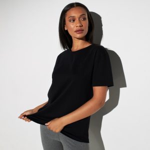 تیشرت ورزشی زنانه کاپا Kappa Sport Short Sleeves T-Shirt 01 مشکی
