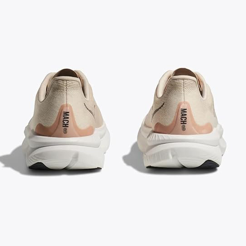 کفش رانینگ زنانه هوکا Hoka Running Shoes Mach 6 کرمی