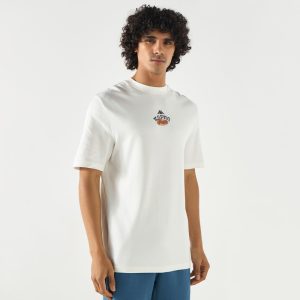 تیشرت ورزشی مردانه کاپا Kappa Sport Short Sleeves T-Shirt سفید طرح دار