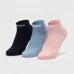 جوراب ورزشی زنانه کاپا Kappa Sport Socks (پک سه جفتی) صورتی آبی سرمه ای
