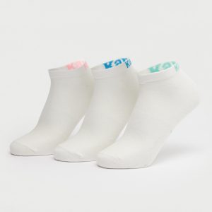 جوراب ورزشی زنانه کاپا Kappa Sport Socks (پک سه جفتی) سفید