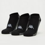جوراب ورزشی مردانه کاپا Kappa Sport Socks (پک سه جفتی) مشکی خاکستری