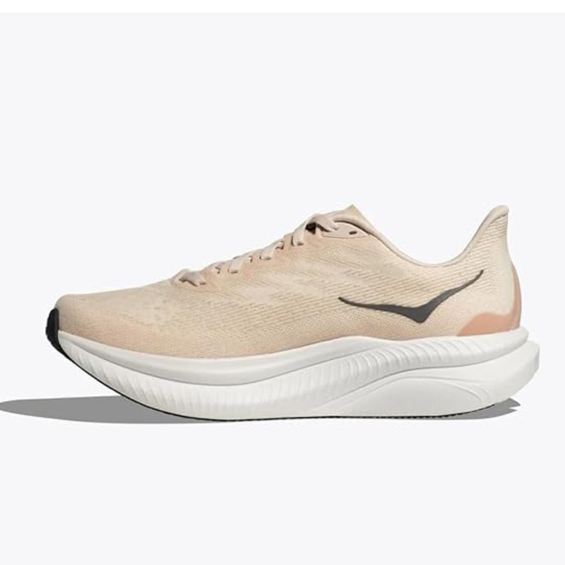 کفش رانینگ زنانه هوکا Hoka Running Shoes Mach 6 کرمی