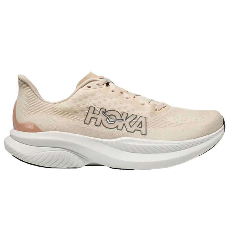 کفش رانینگ زنانه هوکا Hoka Running Shoes Mach 6 کرمی