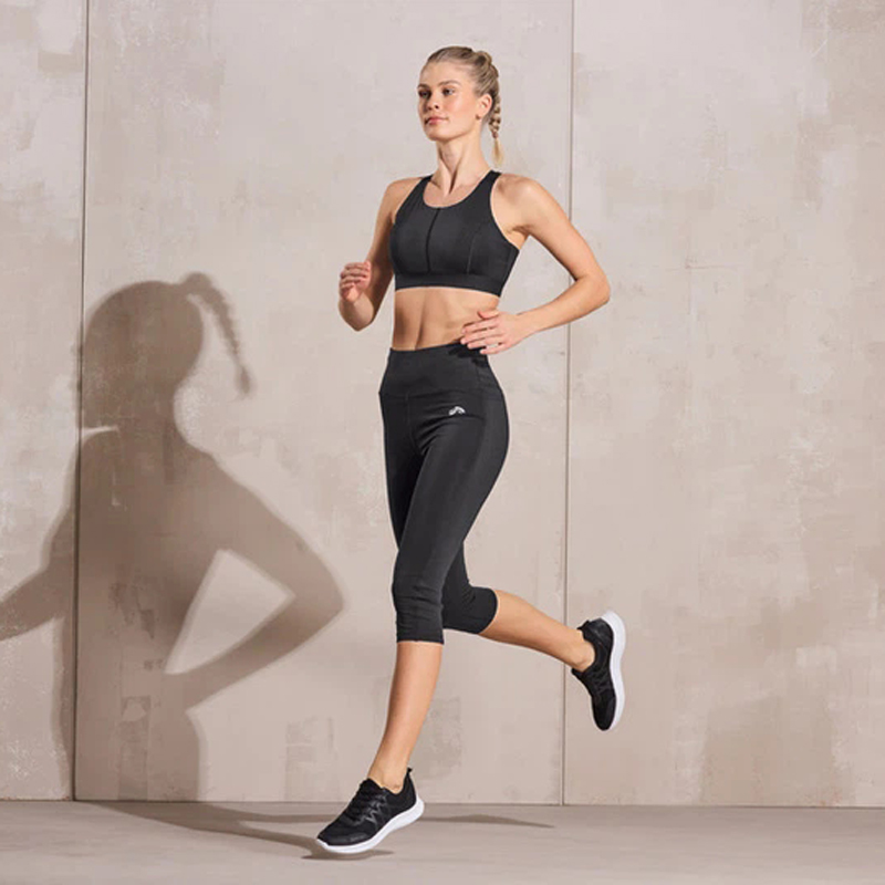 نیم لگ ورزشی زنانه کریویت Crivit Sport Cropped Legging مشکی